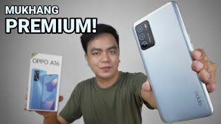 OPPO A16 Pang 8k nga ba ang specs Unboxing Handson Camera Test [upl. by Knitter]