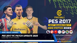 INSTALL PES 2017 PC UPDATE 2025 BISA BUAT PC SPEK KENTANG [upl. by Figueroa]