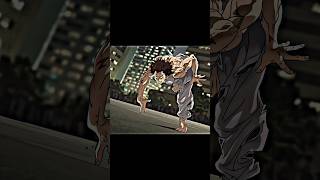 Baki hanma vs Yujiro hanma 😈🔥 baki yujirohanma bakivsyujiro anime amv animeedit shorts hanma [upl. by Otrebla]