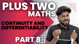 PLUS TWO MATHEMATICS  chapter 5  CONTINUITY AND DIFFERENTIABILITY  class 12  Kerala  part 8 [upl. by Imac]