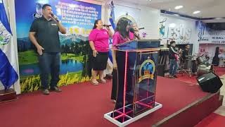 Hna Abigail 🎙🥁 hija de nuestro pastor FCorena ✨️ ministra los corazones a través de la alabanza 🎶 [upl. by Harrison]