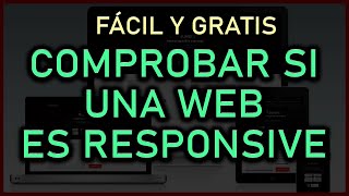 2 MÉTODOS ➡️ Para Comprobar si una Página Web es RESPONSIVE WordPress u Otros CMS [upl. by Ahterahs]