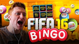 FIFA 16  SOOOOO F CLOSE INTENSE FIFA BINGO [upl. by Meil]