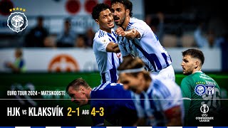 HJK vs Klaksvík 21  Konferenssiliiga [upl. by Veda]