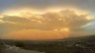 Huge Haboob July 3 2014 Phoenix Arizona [upl. by Lleznov]