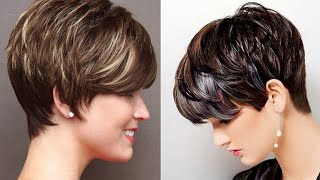 Uk Fashion Trends of Short pixie bob haircuts [upl. by Jamin]