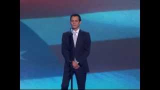 MARC ANTHONY HIMNO NACIONAL DE ESTADOS UNIDOS US NATINAL ANTHEMmpg [upl. by Fedirko]