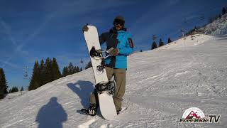 Test snowboard Burton Kilroy twin 2021 [upl. by Stillman831]