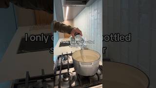 Only cooking with bottled water springwater glassbottle cooking tapwater [upl. by Oniotna]