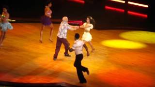 Jake Wood amp Janette Manraras Salsa Strictly Come Dancing Live [upl. by Tehr]