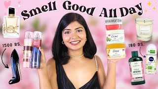 HOW TO SMELL GOOD ALL DAY FOR SCHOOL amp WORK 🌸 Bath amp Body Works Mists amp Shower Skincare Products [upl. by Seldun41]