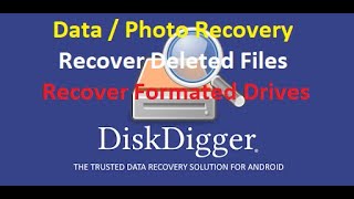 DiskDigger  2019  Recover Deleted or Lost Files Photos Free Download  All Windows [upl. by Hendrix]