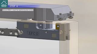 Adjustment of 9906 Insert for Overhead Concealed Door Closer [upl. by Annabal]