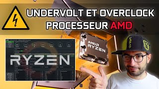 Overclock et Undervolt Facile CPU AMD  TUTO Ryzen Master [upl. by Aninotna]