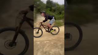 Welly downhillmountainbike automobile downhillmtb car youtubeshortsvideo jump youtubeshorts [upl. by Island]