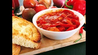 Peperonata  Ricetta facilissima  Sweet Pepper Stew [upl. by Walcoff]