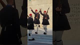 Change of the GuardSyntagma Square Athens Greece  Tomb of the Unknown Soldier amp Changing of Guard [upl. by Allicserp]