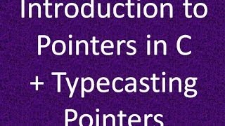 Programming Interview Different pointer types Typecasting pointers of different types [upl. by Celine]