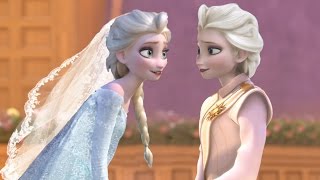 IF Elsa meets Elsa THE BRIDE [upl. by Rolyak]