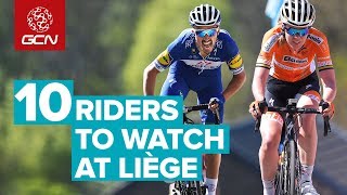 Top 10 Riders To Watch At LiègeBastogneLiège 2018 [upl. by Cherlyn]