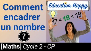 Encadrer un nombre à lunité et la dizaine en classe de CP [upl. by Loralie]