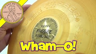 WhamO Yellow Floppy Frisbee Flying Disc 1966 Nylabone  The Safest Softest Flying Disc [upl. by Alper]