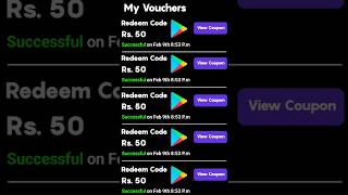 free redeem code for playstore at ₹0  How to get free google redeem code short shorts [upl. by Lowenstein]