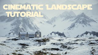 Easy Cinematic Landscape Tutorial in Blender [upl. by Animrac938]