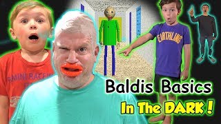 Baldi Basics in Real Life in the Dark We Get All Problems Wrong  DavidsTV [upl. by Atikam]