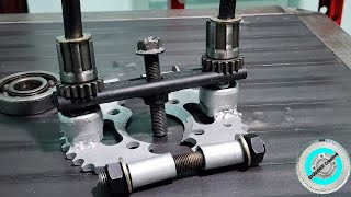 INCREIBLE invento extractor de rodamientos bearing puller chandercreative [upl. by Naihr967]