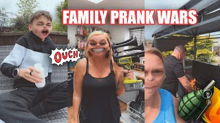 All new family prank wars [upl. by Assennav]