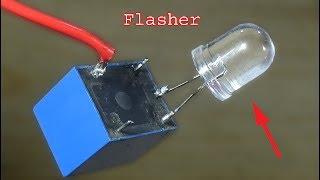 How to make a turn indicator light flasher Relay flasher [upl. by Legnalos121]