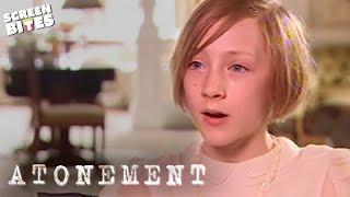 Young Saoirse Ronan on Atonement  Behind The Scenes  Screen Bites [upl. by Eatnoj]