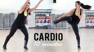 RUTINA DE CARDIO IDEAL PARA PRINCIPIANTES quot 10MINUTOSquot [upl. by Coltin]