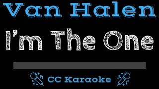 Van Halen • Im the One CC Karaoke Instrumental Lyrics [upl. by Elizabeth]