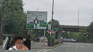 Greenford Roundabout  New Road Marking 2023  From all directions  Super Easy to understand amp Pass [upl. by Raymonds]