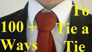 HOW TO TIE A TIE Hanover Knot for Your Necktie [upl. by Landon712]