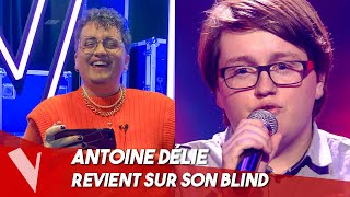 Lanecdote touchante du Blind dAntoine Délie  Bonus  The Voice Belgique [upl. by Nylsaj]