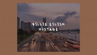 hostage  billie eilish lyrics [upl. by Enaelem]