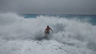 Lefkada summer 2016 kathisma waves [upl. by Cohleen650]