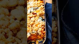 Crumble au potimarron et Saint Agur  shorts recette cuisine tutorial [upl. by Kcuhc497]