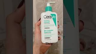 Cleanser for acne prone skin  oily skin pt1cleanser oilyskincare youtube trending [upl. by Eidassac]