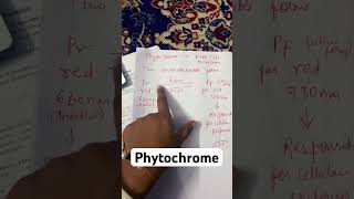 Phytochrome plant pigment [upl. by Shaia]