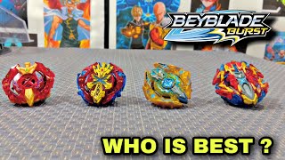 All xcalius beyblade fight who is best  pocket toon [upl. by Ecnar]