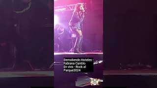 🎤👩‍🎤💥🤘Demoliendo Hoteles Fabiana Cantilo  Rock al Parque 2024 fabianacantilo rockalparque2024 [upl. by Aksoyn]