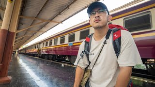 Bermalam Dalam Train Sorang Dari Chiang Rai ke Bangkok [upl. by Fletch]