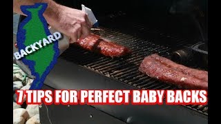 Backyard Baby Back Ribs 7 Easy Tips to Perfection On the Rec Tec Pellet Grill [upl. by Vevina]