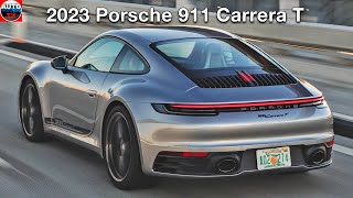 New 2023 Porsche 911 Carrera T in GT Silver Metallic [upl. by Atika]