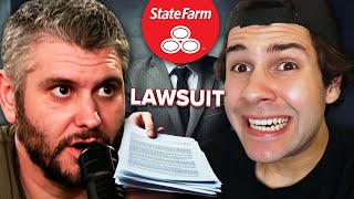 David Dobrik Sued By Massive Insurance Company Over Jeff Wittek Injuries [upl. by Adev13]