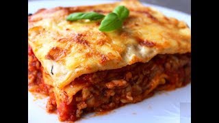 HIT Najlepsza Lazania  Lasagne  mięsna z sosem beszamelowym  MajkelGotuje [upl. by Melita]